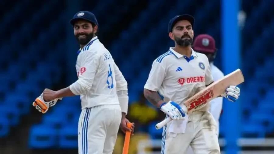 दूसरे टेस्ट के पहले दिन भारत ने बनाए 288 रन:कोहली 87 रन बनाकर नॉट आउट लौटे, यशस्वी और रोहित ने सेंचुरी पार्टनरशिप की